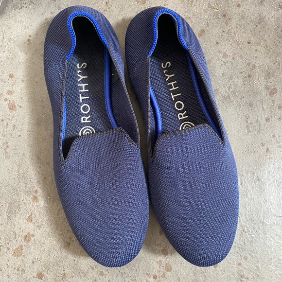 Rothy's Shoes - Like *NEW* Rothy’s navy blue loafer